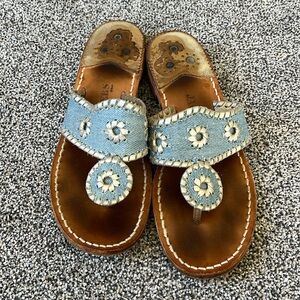 Jack Rogers sandals size 7 denim